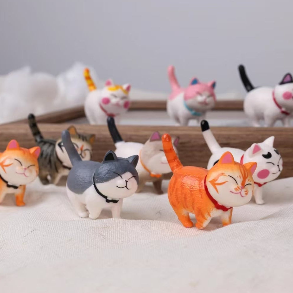 【nine-square grid】Bowknot Cat Blind Bag