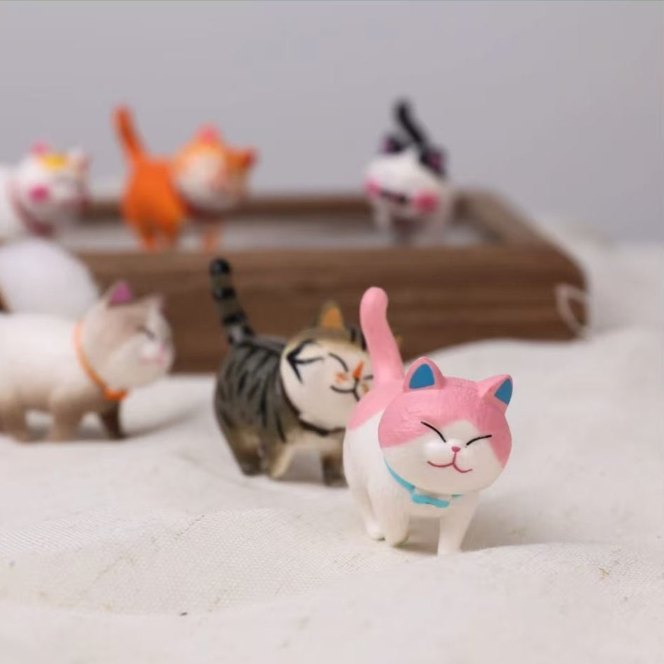 【nine-square grid】Bowknot Cat Blind Bag