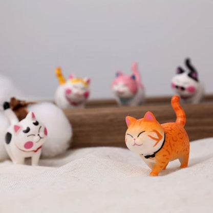 【nine-square grid】Bowknot Cat Blind Bag