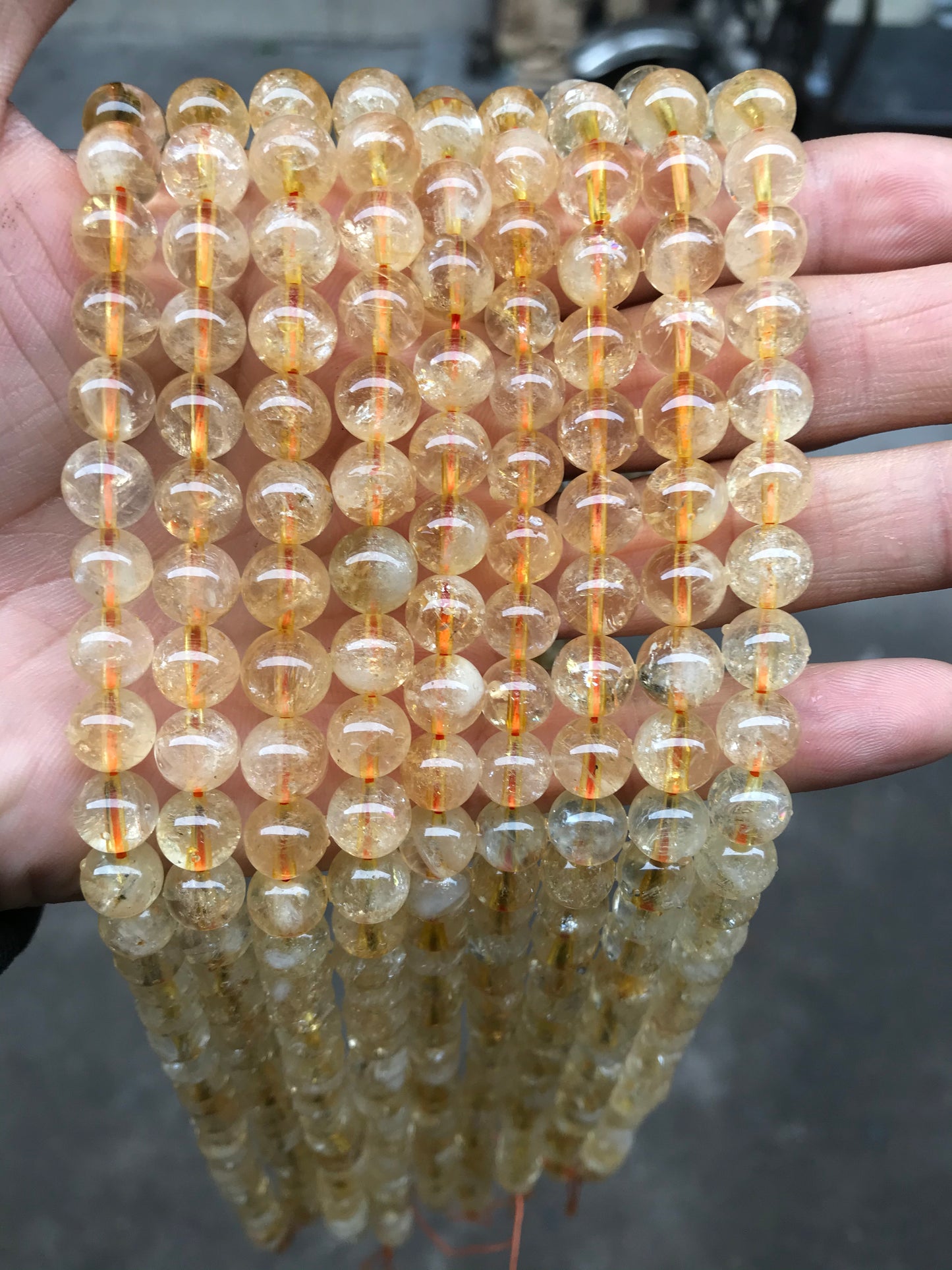 Natural Citrine Beads