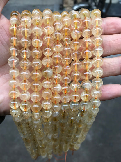 Natural Citrine Beads