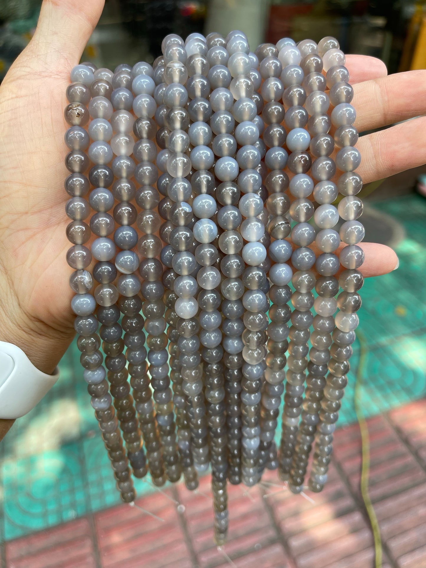 Natural Grey Agate