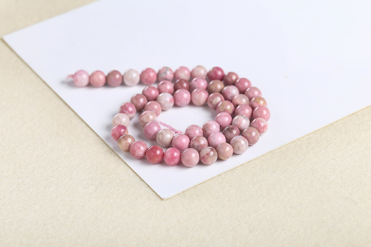 Natural Rhodonite Beads