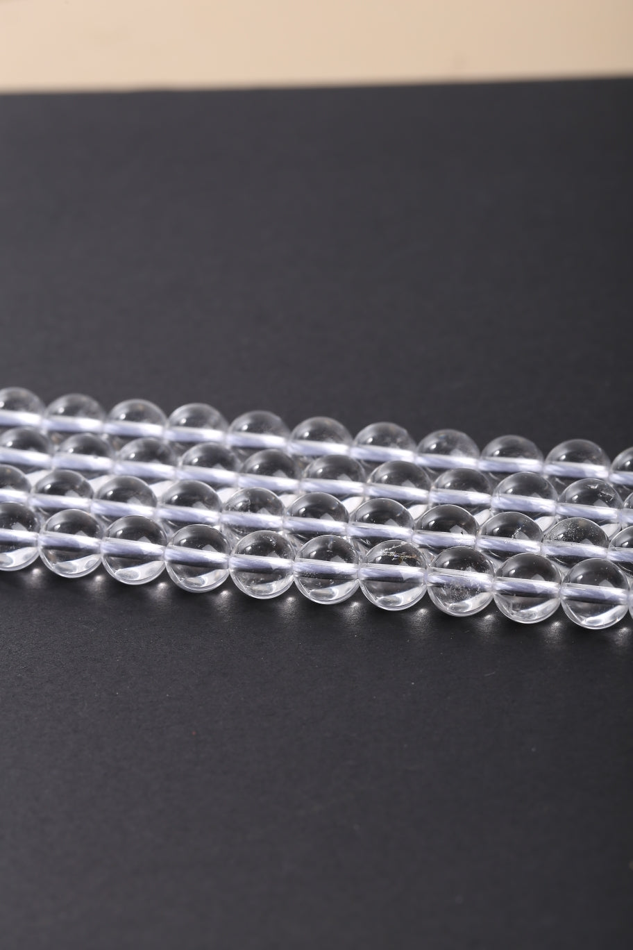 Natural White Clear Crystal Beads