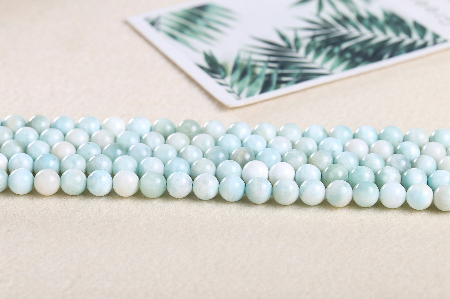 Natural hemimorphite Beads