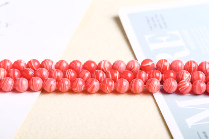 Dyed Rhodochrosite Beads