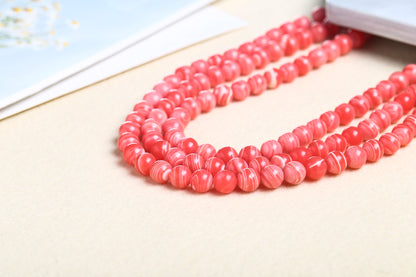 Dyed Rhodochrosite Beads